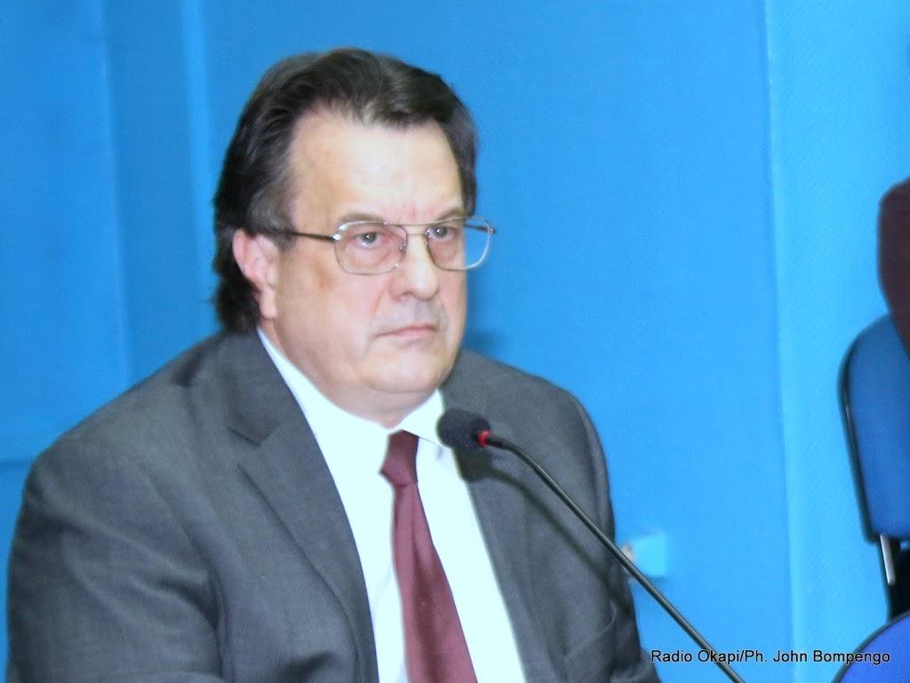 David Gressly, Représentant spécial adjoint du Secrétaire général des Nations unies en RDC, Radio Okapi/Ph. John Bompengo