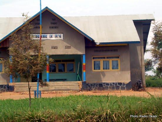 Bureau administratif du territoire de Beni (Nord-Kivu). 22/03/2016. Ph. Radio Okapi/Martial Papy Mukeba
