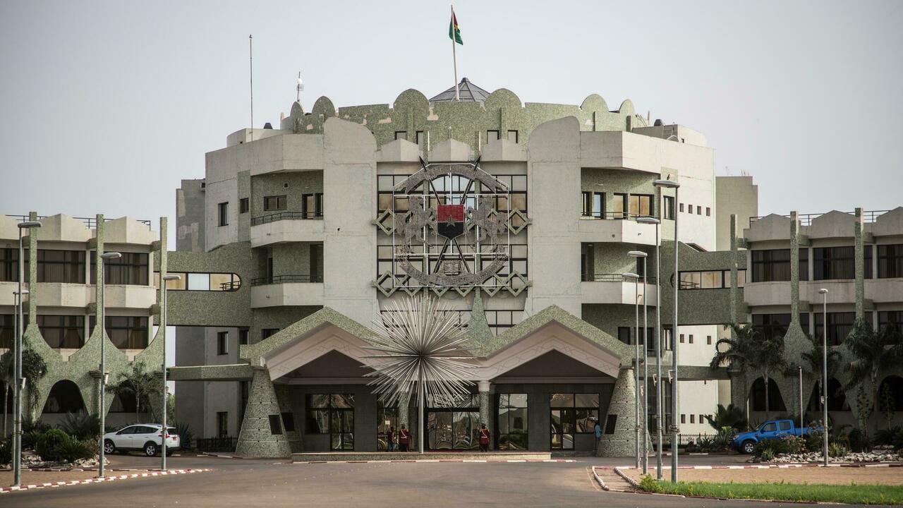 This picture taken on March 20, 2019 shows the presidential palace in Ouagadougou. (Photo by Olympia DE MAISMONT / AFP)
