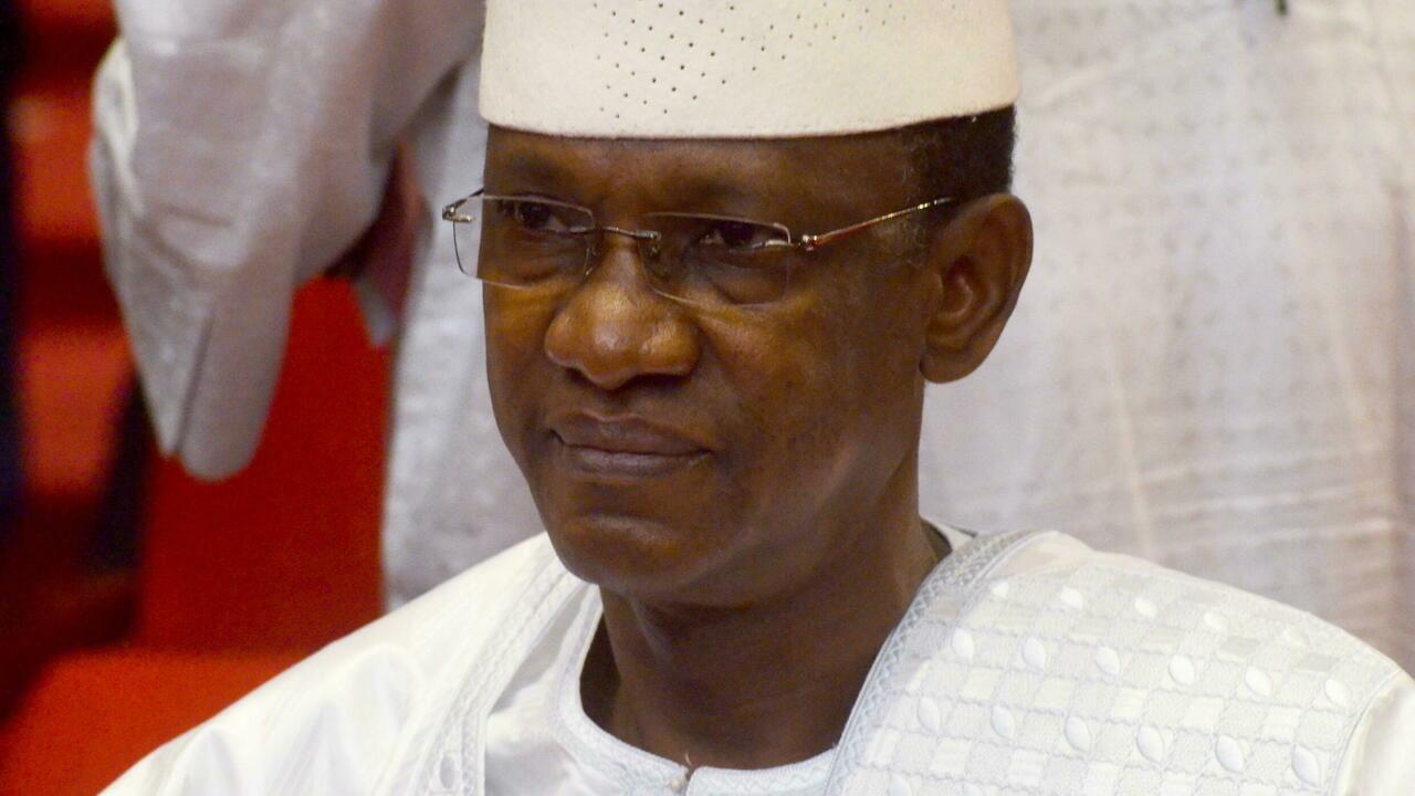 FILE PHOTO: Malian opposition leader Choguel Maiga named transitional prime minister attends the inauguration ceremony of Colonel Assimi Goita the new interim president in Bamako, Mali, June 7, 2021. REUTERS/Amadou Keita/File Photo