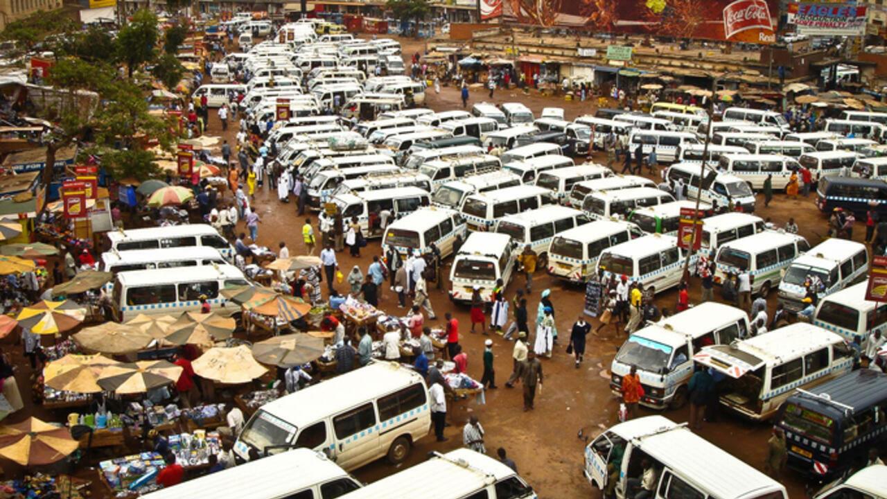 Matatus, Kampala, Uganda